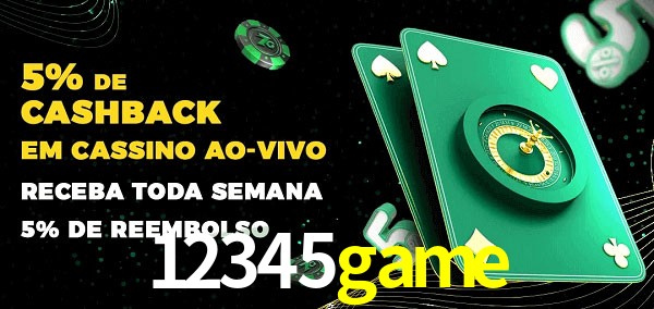 Promoções do cassino ao Vivo 12345game